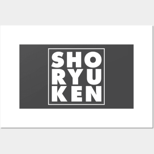 SHO RYU KEN Shoryuken Posters and Art